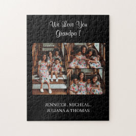 Quebra-cabeça Nós te amamos, vovô, o script personalizado de col