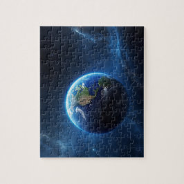 Quebra-cabeça Nossa casa de apphire no espaço