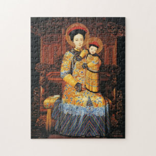 Quebra-cabeça Nossa Senhora da China (中 华 母, 中 華 聖