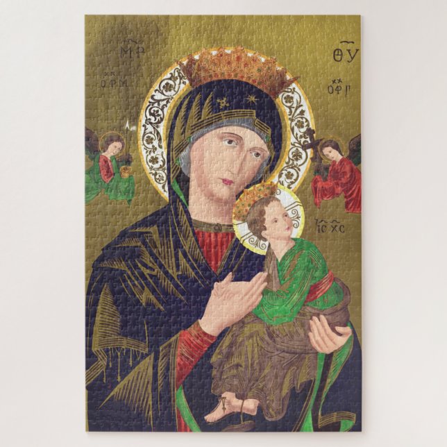 Quebra-cabeça Nossa Senhora do Perpétuo Socorro (Vertical)