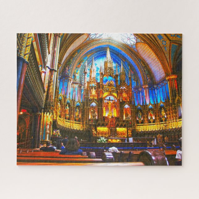 Quebra-cabeça Nossa Senhora Montreal. (Horizontal)