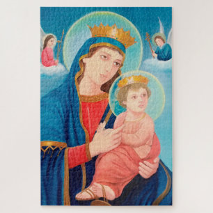 Quebra-cabeça Nossa Senhora Perpétua Ajuda Católica