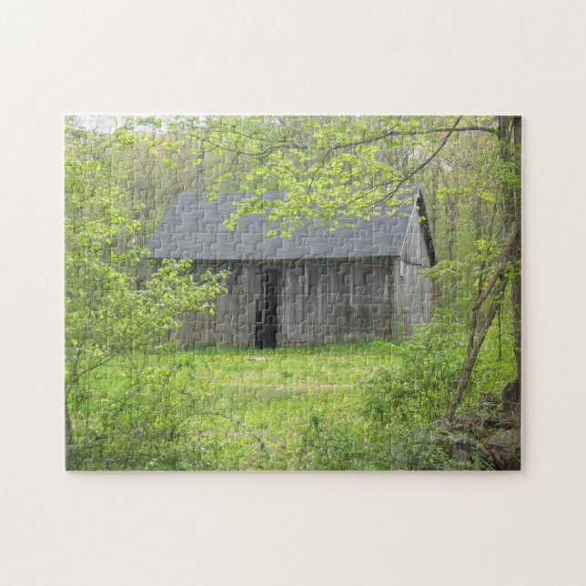 Quebra-cabeça Nostaligic Country Barn (Horizontal)