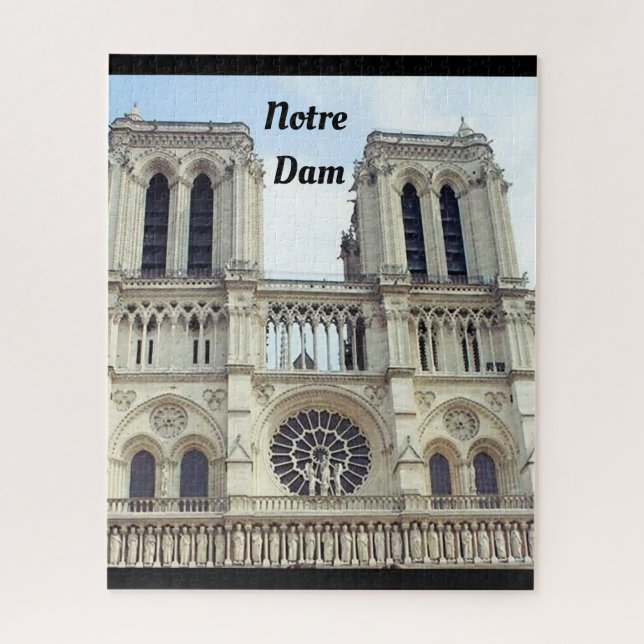 QUEBRA-CABEÇA NOTRE DAME PARIS FRANÇA (Vertical)