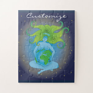 Quebra-cabeça Nova Era Gaia Deusa Thunder_Cove