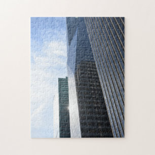 Quebra-cabeça Nova Iorque 6 Avenue arranha-céus Edifícios NYC