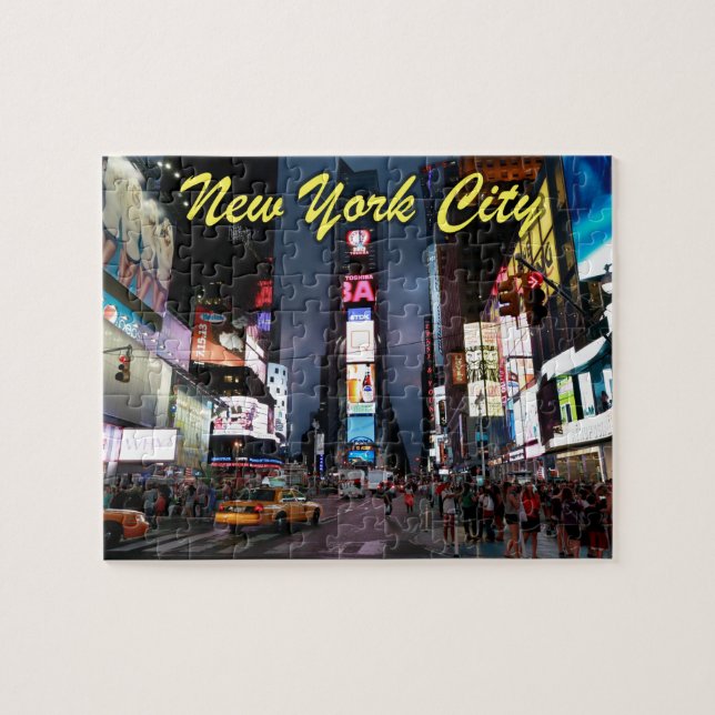 Quebra-cabeça Nova Iorque da Times Square Ultimate (Horizontal)