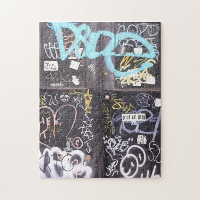 Quebra-cabeça Nova Iorque Grafite superior por West Side NYC (Vertical)