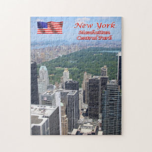 Quebra-cabeça Nova Iorque - Manhattan & Central Park - EUA -