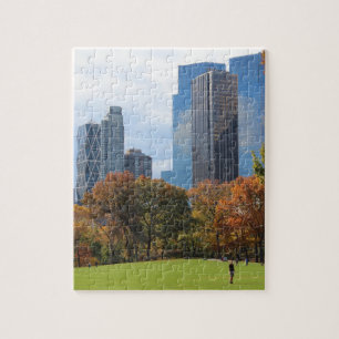 Quebra-cabeça Nova Iorque Manhattan skyline panorama exibido par