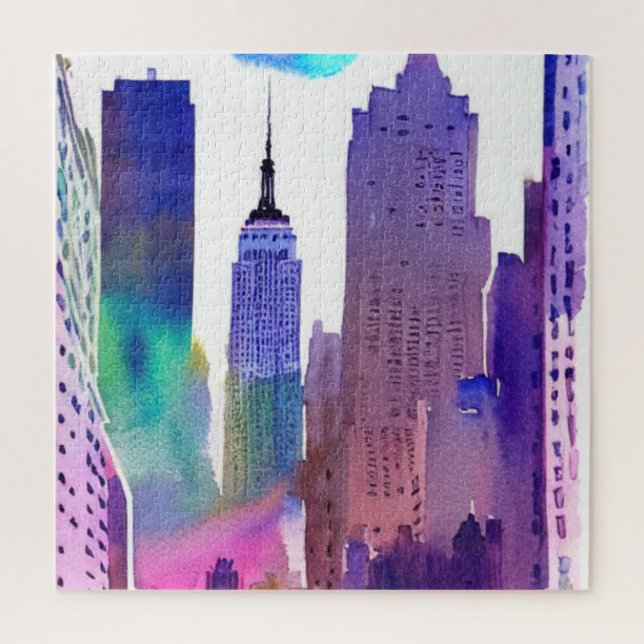 Quebra-cabeça Nova Iorque NYC Empire State Building (Vertical)