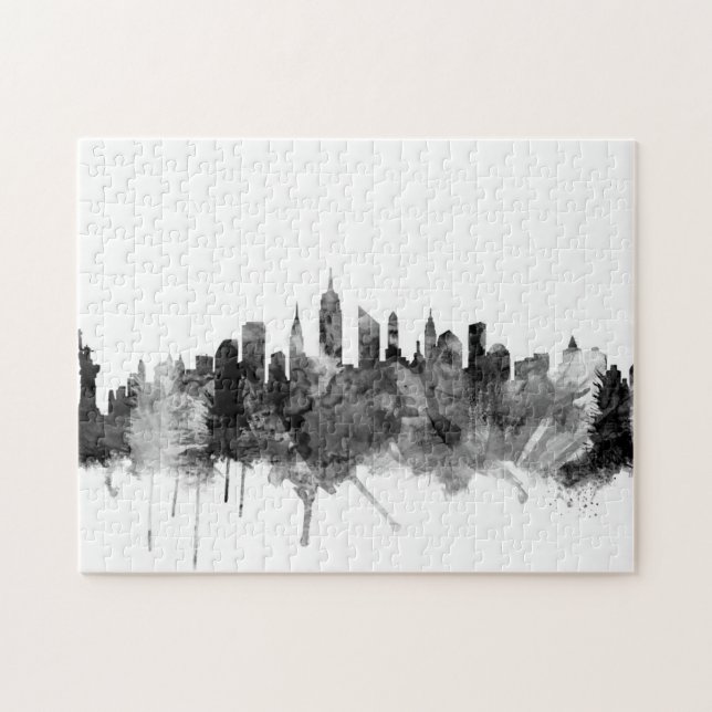 Quebra-cabeça Nova Iorque Skyline (Horizontal)