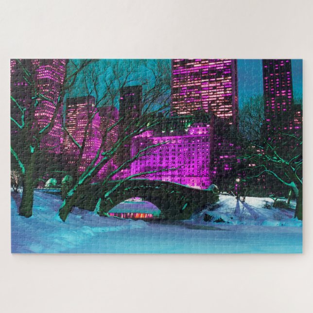 Quebra-cabeça Nova vista da sua cidade do centro (Horizontal)