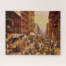 Nova York - Anos passados por volta de 1891.
