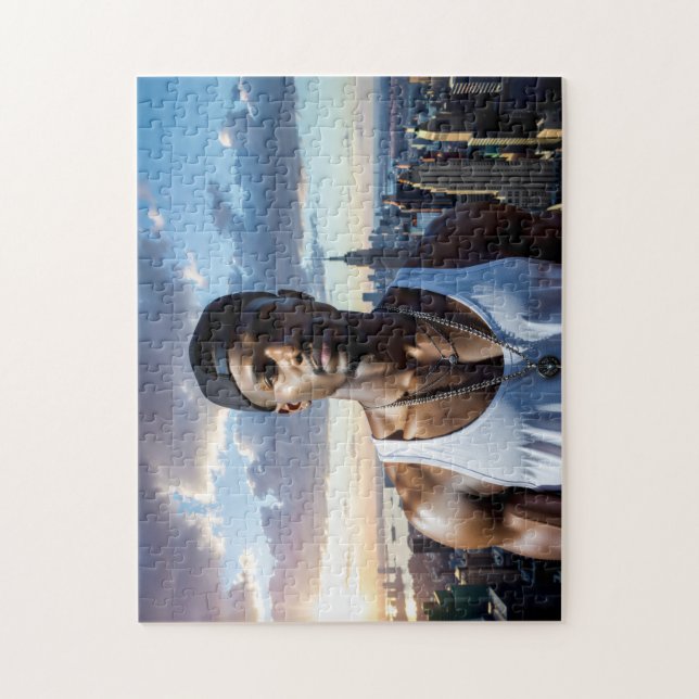 Quebra-cabeça Nova York - Estrela do Rap (Vertical)