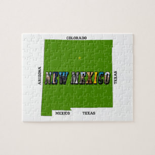 Quebra-cabeça Novo Texto de Foto do Mapa do México