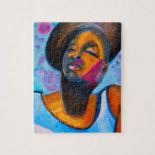 Quebra-cabeça Nubian Princess Powerful Black Woman