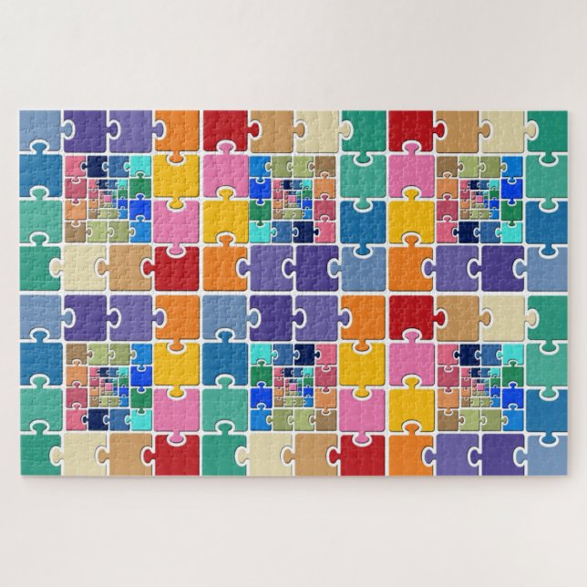 quebra-cabeça num quebra-cabeça quebra-cabeça (Horizontal)