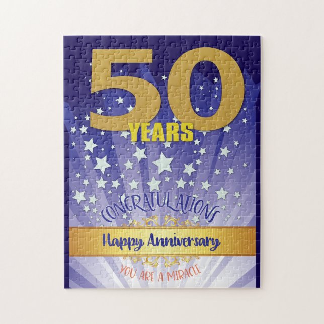 Quebra-cabeça Numeral de Negrito de Aniversário de Recuperação d (Vertical)