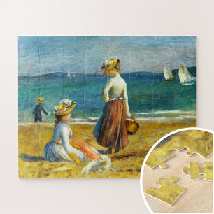 Quebra-cabeça Números na praia, Renoir Fine Art