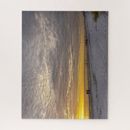 Quebra-cabeça Nuvens Cirrocumulus no Sunset de Fort Myers Beach,