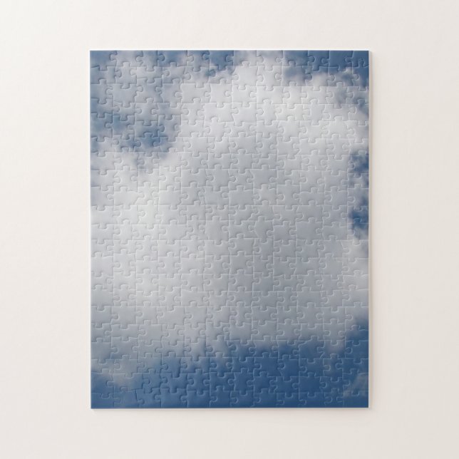 Quebra-cabeça Nuvens Cumulus Inchadas no Céu Azul (Vertical)