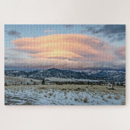 Quebra-cabeça Nuvens Lenticulares Permanentes Altocumulus