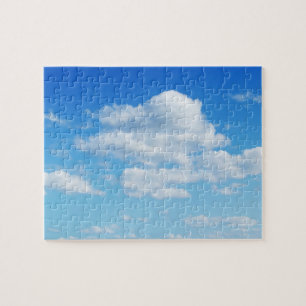 Quebra-cabeça Nuvens Macias e Céu Azul