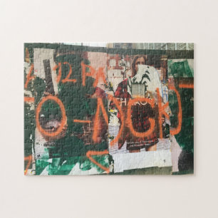 Quebra-cabeça NYC Garment District SprayPintura Urbana Grafite