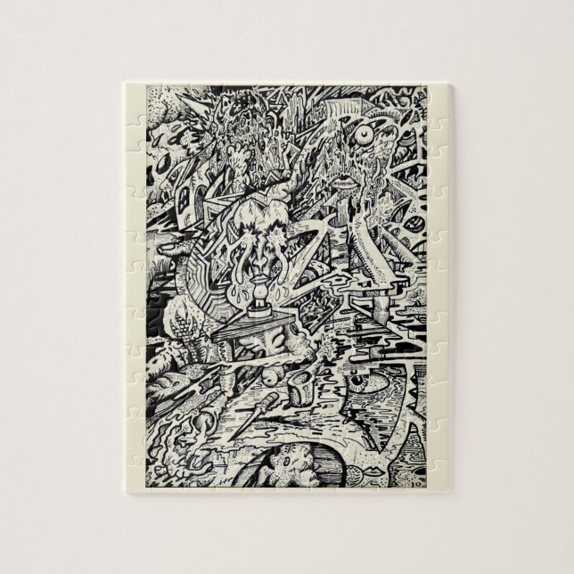 Quebra-cabeça O adepto, ou, uma transfiguração Freakish (Vertical)