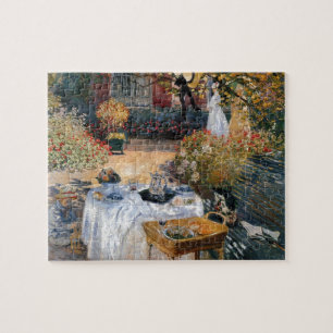 Quebra-cabeça O almoço de Claude Monet