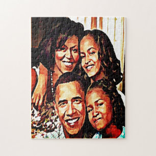 Quebra-cabeça O amor de Obama_