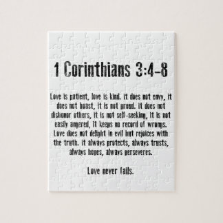 Quebra-cabeça O amor é paciente