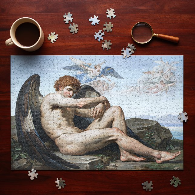 Quebra-cabeça O Anjo Caído Alexandre Cabanel (Criador carregado)