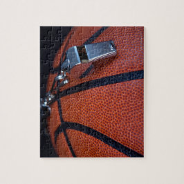 Quebra-cabeça O apito de um árbitro está sobre um