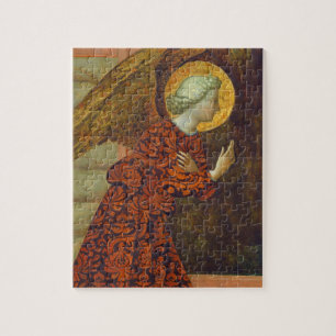 Quebra-cabeça O arcanjo Gabriel, C. 1430 (tempera no painel)