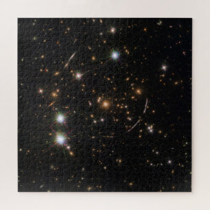 Quebra-cabeça O Arco Sunburst Em Um Cluster De Galáxias Maciço