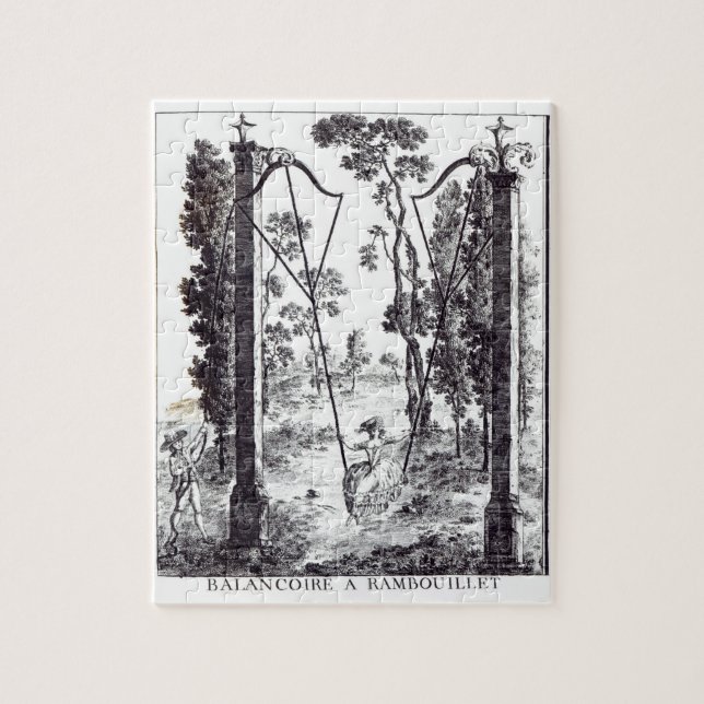 Quebra-cabeça O balanço do jardim em Rambouillet, 'do DES dos (Vertical)