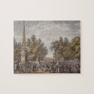 Quebra-cabeça O banquete de Virgil em Mantua, 24 Vendemiaire,
