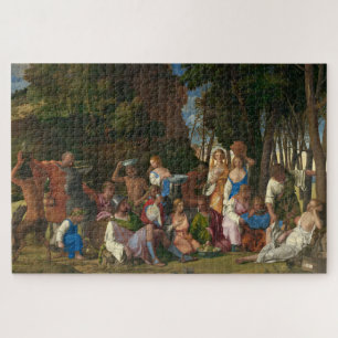 Quebra-cabeça O Banquete dos deuses (de Giovanni Bellini)