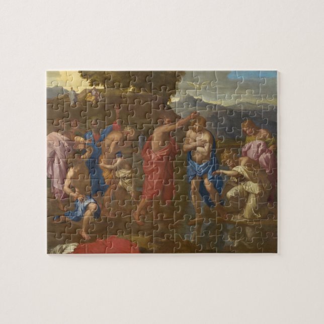Quebra-cabeça O baptismo do cristo, 1641-42 (Horizontal)