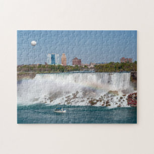 Quebra-cabeça O barco e o americano caem de Niagara Falls