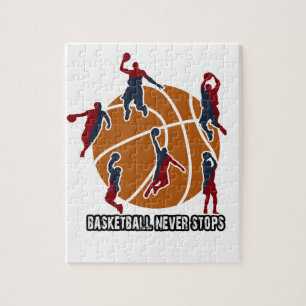 Quebra-cabeça O basquetebol nunca para