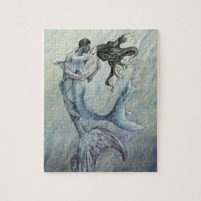 Quebra-cabeça O beijo (Vertical)