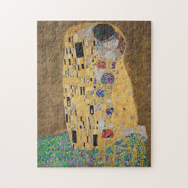 Quebra-cabeça O Beijo (amantes) Der Kuss de Gustav Klimt (Vertical)