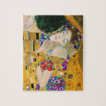 Quebra-cabeça O Beijo de Gustav Klimt<br><div class="desc">O Beijo de Gustav Klimt,  1907</div>