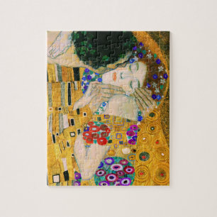 Quebra-cabeça O Beijo de Gustav Klimt