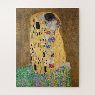 Quebra-cabeça O Beijo de Gustav Klimt