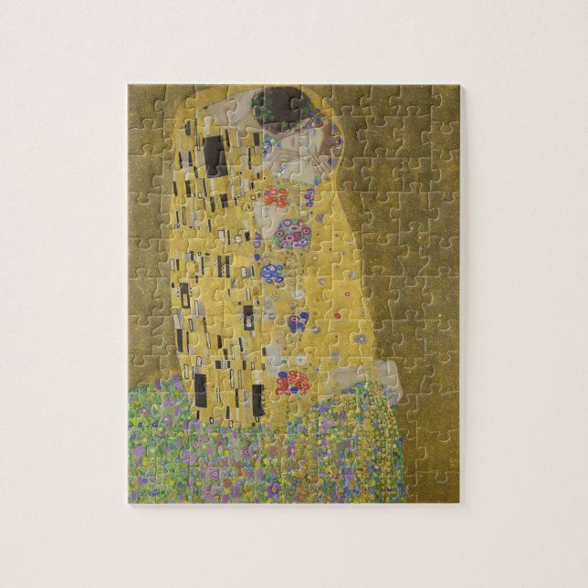 Quebra-cabeça O Beijo de Gustav Klimt (Vertical)