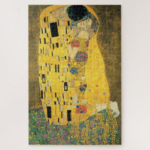 Quebra-cabeça O Beijo de Gustav Klimt